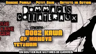 Dommages collatéraux ! goache family / artist in action
