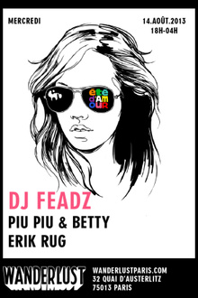 Été d'Amour avec DJ Feadz - Erik Rug - Piu Piu & Betty