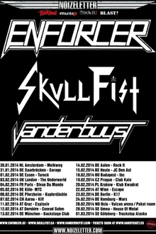 Enforcer + skull fist + vanderbuyst + guest
