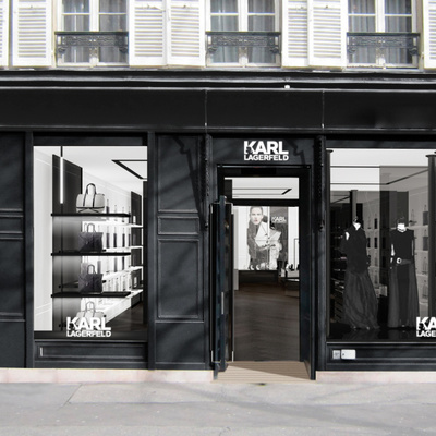 Karl Lagerfeld ouvre son premier concept store