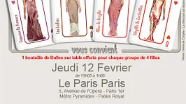 JeudiOnly 12 Fevrier AfterWork au ParisParis