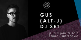 Alt-J Aftershow w/ Gus (alt-J) DJ set / Supersonic