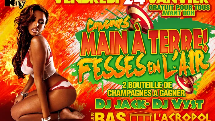 Concours Main A Terre Fesses En l'Air & Um Bes Bai