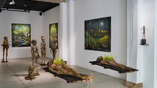 Exposition "Être Chair" de Olivier de Sagazan