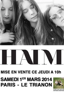 Haim en concert