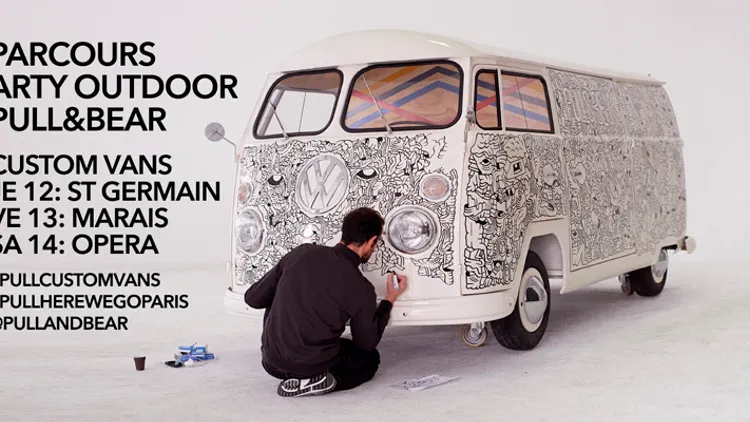 PARCOURS ARTY OUTDOOR // EXPOSITIONS PULL&BEAR // 12,13 & 14 MARS