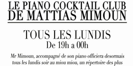 Le piano cocktail club de MATTIAS MIMOUN
