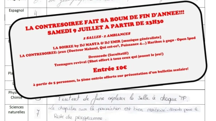 LA CONTRESOIREE