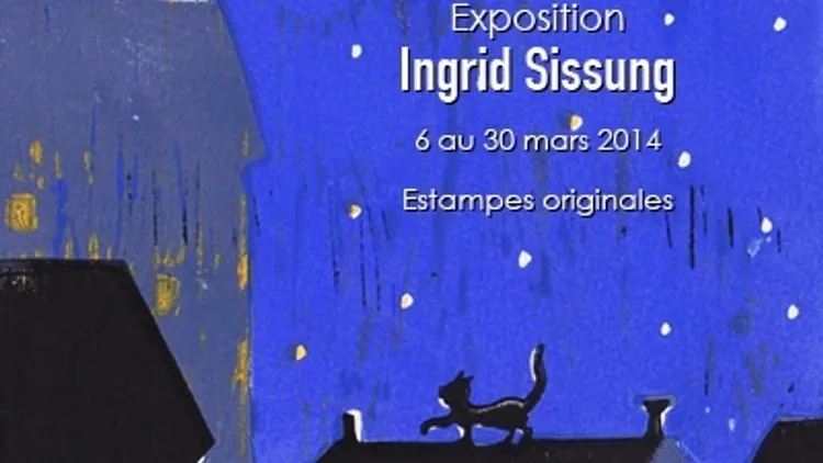 Exposition de gravures avec Ingrid Sissung