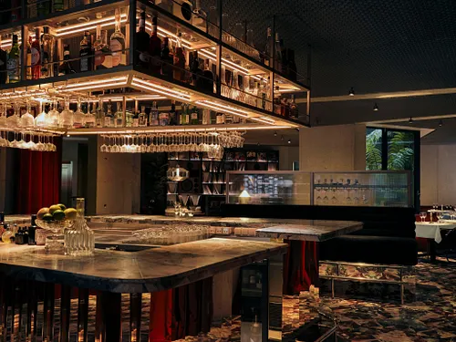 Bus Palladium Bar Restaurant Hôtel Paris