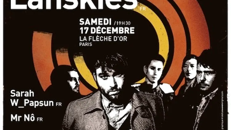 INROCKS INDIE CLUB : THE LANSKIES + SARAH W_PAPSUN + MR N'