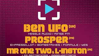 PRESS:PLAY invite BEN UFO