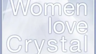 WOMEN LOVE CRYSTAL - WHITE ANGLES