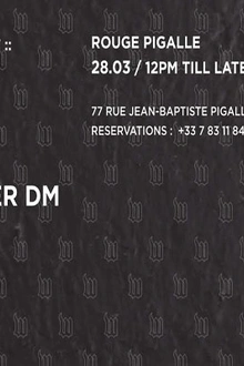 LE ROUGE // "W" LABEL NIGHT