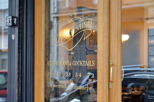 Blue Valentine Restaurant Paris