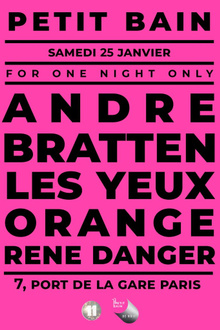 Andre Bratten, Les Yeux Orange, René Danger