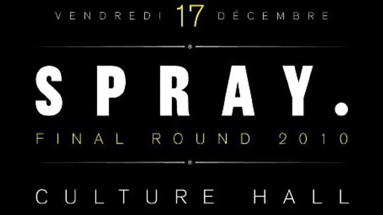 Spray Final Round 2010