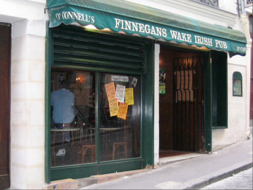 Finnegans Wake Restaurant Bar Paris
