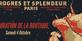 Inauguration de la boutique Progrès & Splendeur