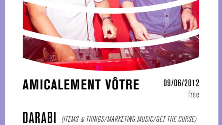 Amicalement Vôtre W/ Darabi, Vosper & Reworks