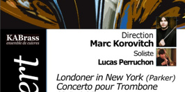 Concertos de Cuivres sous la direction de Marc Korovitch