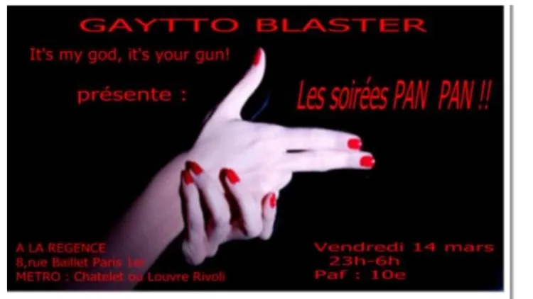 GayttoBlaster Les soirées  PAN PAN
