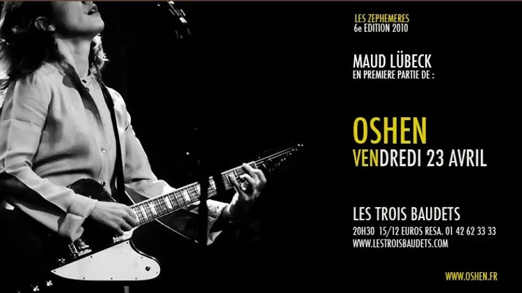 OSHEN en concert à Paris // 23 avril 2010 / BBB