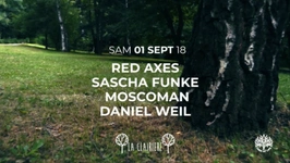 La clairière : Red Axes, Sascha Funke, moscoman, daniel weil