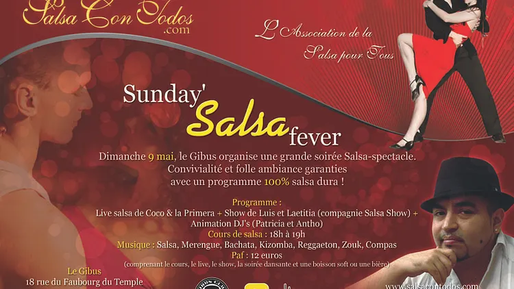 GRANDE SOIREE SALSA AU GIBUS