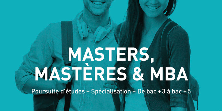Les Rencontres de l'Etudiant - Masters, Mastères & MBA