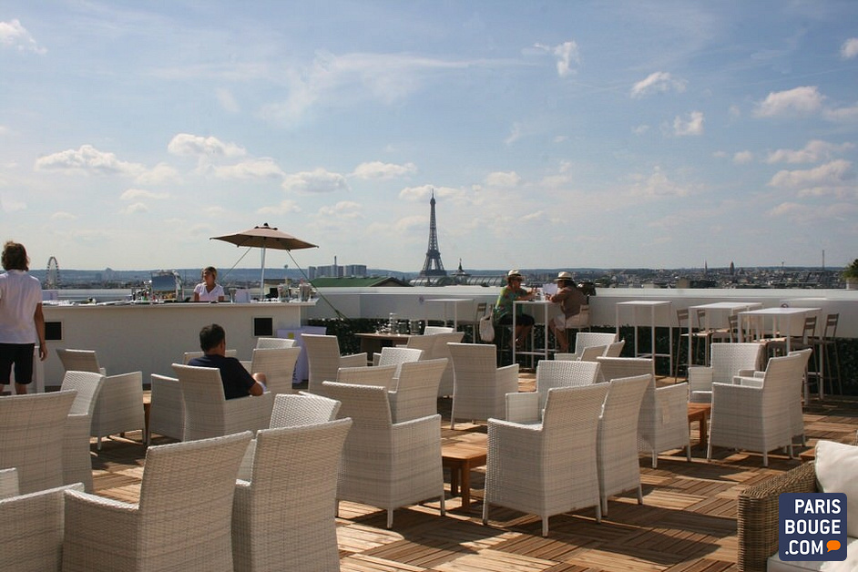 Rooftop Galeries Lafayette Restaurant Bar Paris