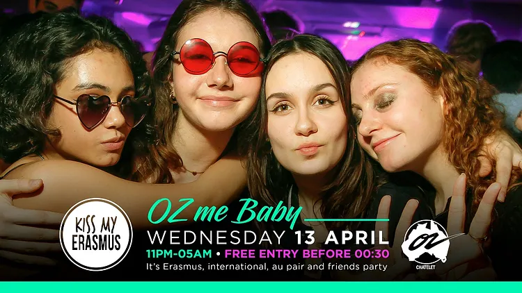 KISS MY ERASMUS @ CAFÉ OZ