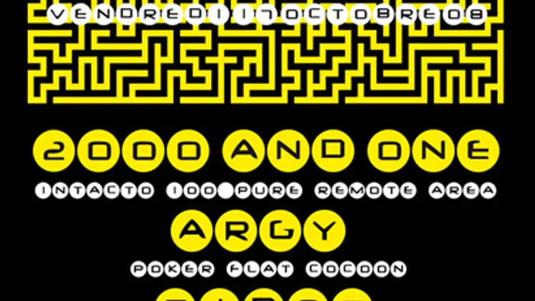 Imbroglio # 2 : Argy & 2000 and One
