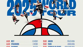 Les Harlem Globetrotters à l'Adidas Arena le 29/03 et en tournée dans toute la France !