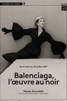 Balenciaga, l'œuvre au noir