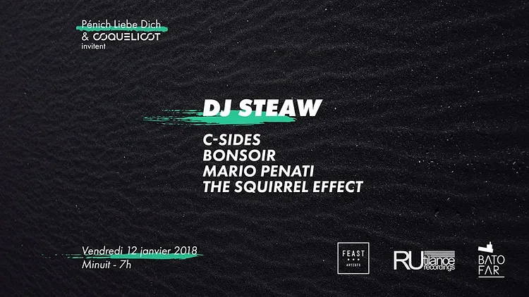 Pénich Liebe Dich • Coquelicot Records invite Dj Steaw