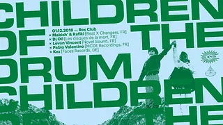 Children Of The Drum x Tape Water: Levon Vincent, DJ Oil, Pablo Valentino, Kez, Mab'ish & Rafi