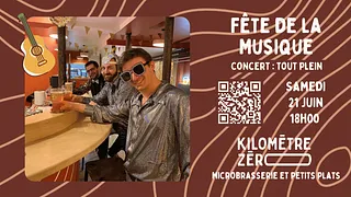 Fête de la musique le 21 juin au kilomètre Zéro !!