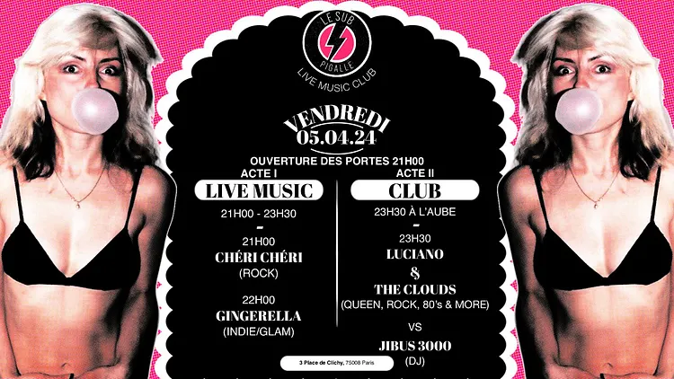 Gingerella, Chéri Chéri & Luciano and the clouds