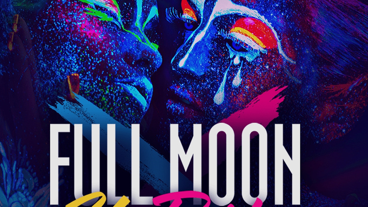 full moon fluo party