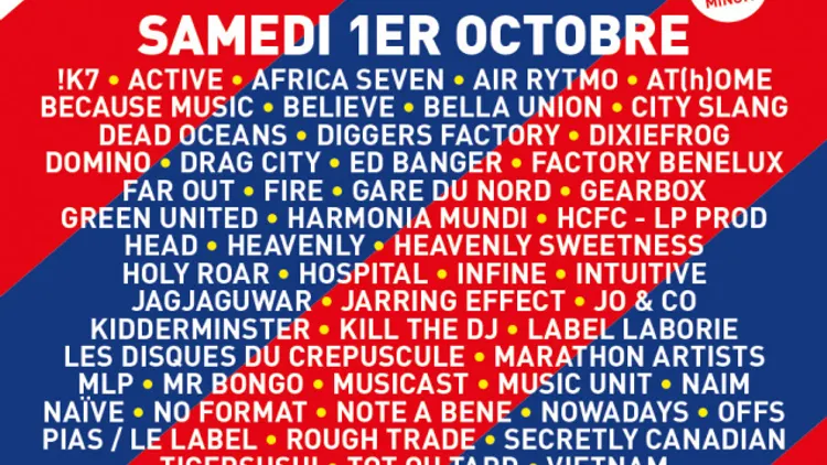 Le Marché des Labels Indépendants (concerts + dj sets)