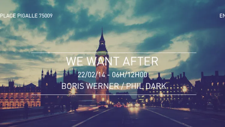 We Want After