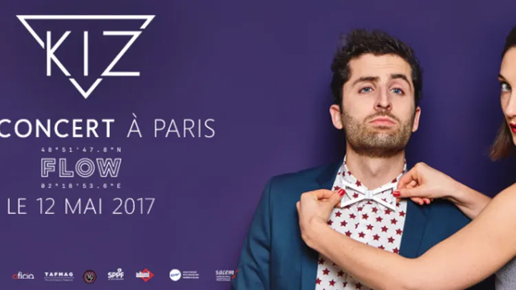 KIZ en concert à Paris le 12 mai 2017 sur la péniche Le Flow