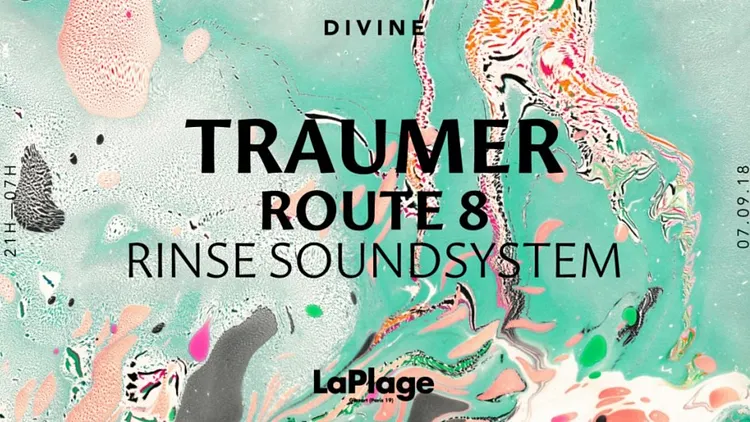 Divine — Traumer, Route 8 et Rinse Soundsystem