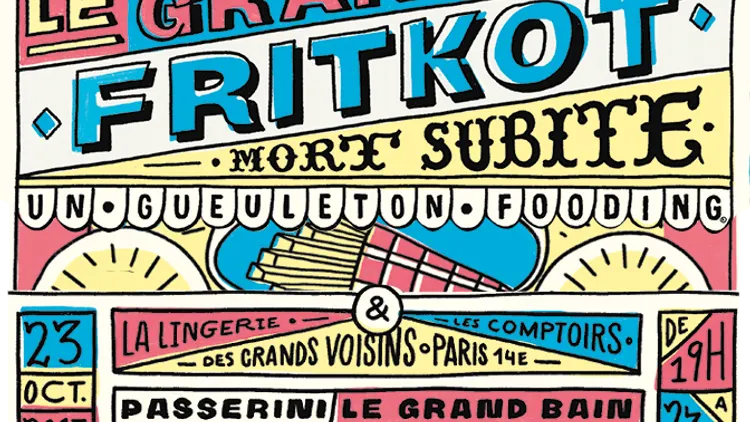 Le Grand Fritkot Mort Subite, signé par Le Fooding