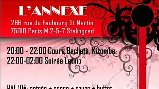 Soirée Latino 100% Fiesta à l'Annexe