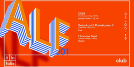 ALF 001 Avec DVS1 • Betonkust & Palmbomen II • L'homme Seul