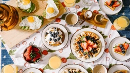 brunch au chalet du lac