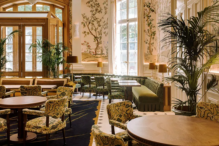 Bellefeuille, restaurant de l'hôtel Saint James