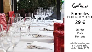 Une Formule Déjeuner & Dîner proposant le meilleur de la Cuisine Bourgeoise Française !
